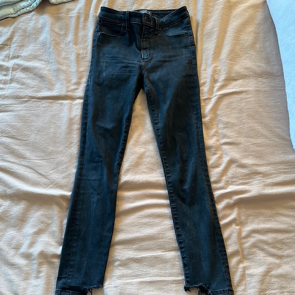 High rise black jeans - Abercrombie